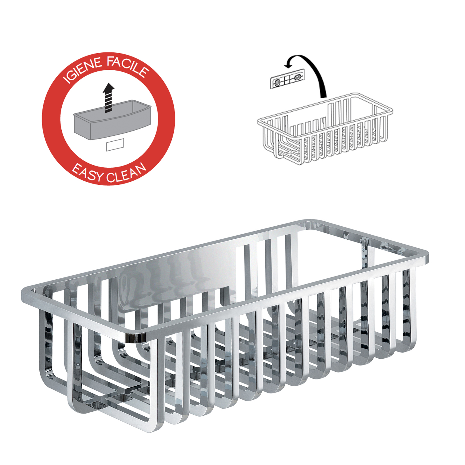 gedy-tiberio-porte-objets-douche-chrome image 6