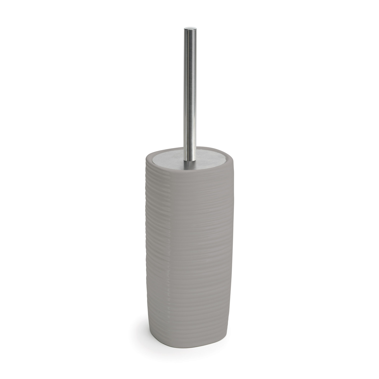 gedy-kelly-porte-brosse-wc-poser-gris image 1