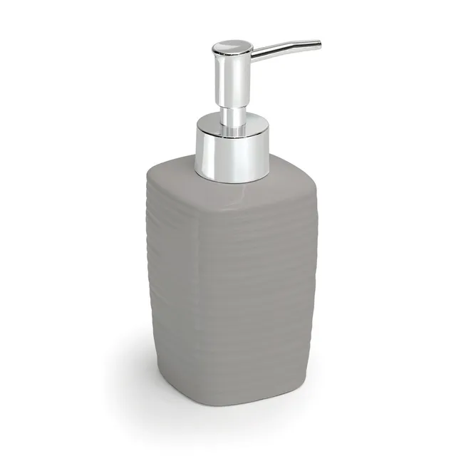 gedy-kelly-distributeur-de-savon-gris-poser image 1
