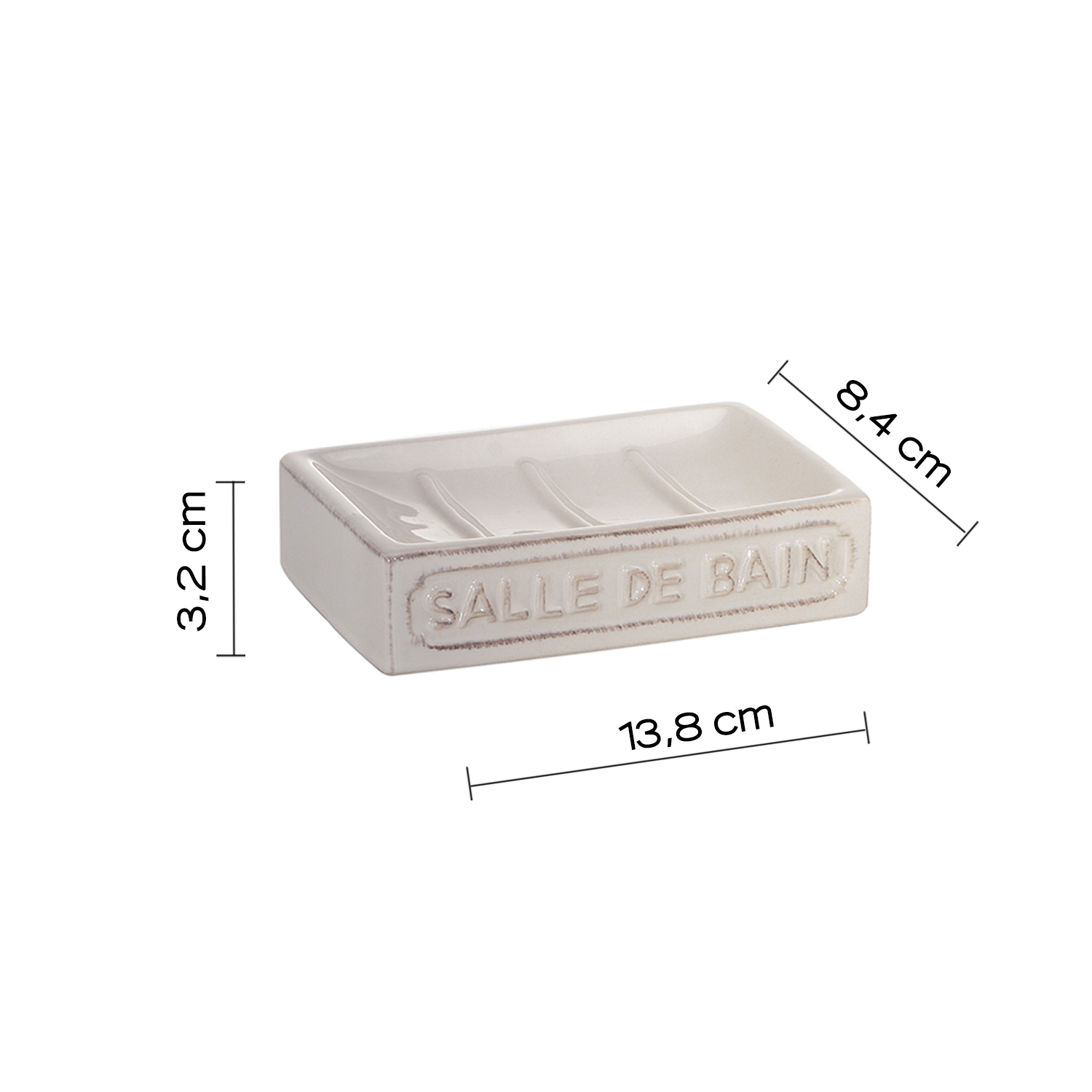gedy-vivienne-porte-savon-blanc-poser image 2
