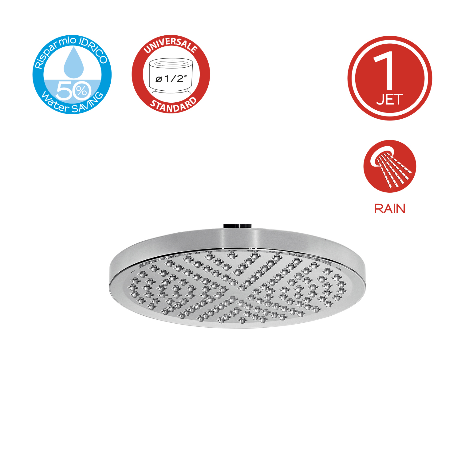 gedy-star-05-pommeau-de-douche-chrome image 2