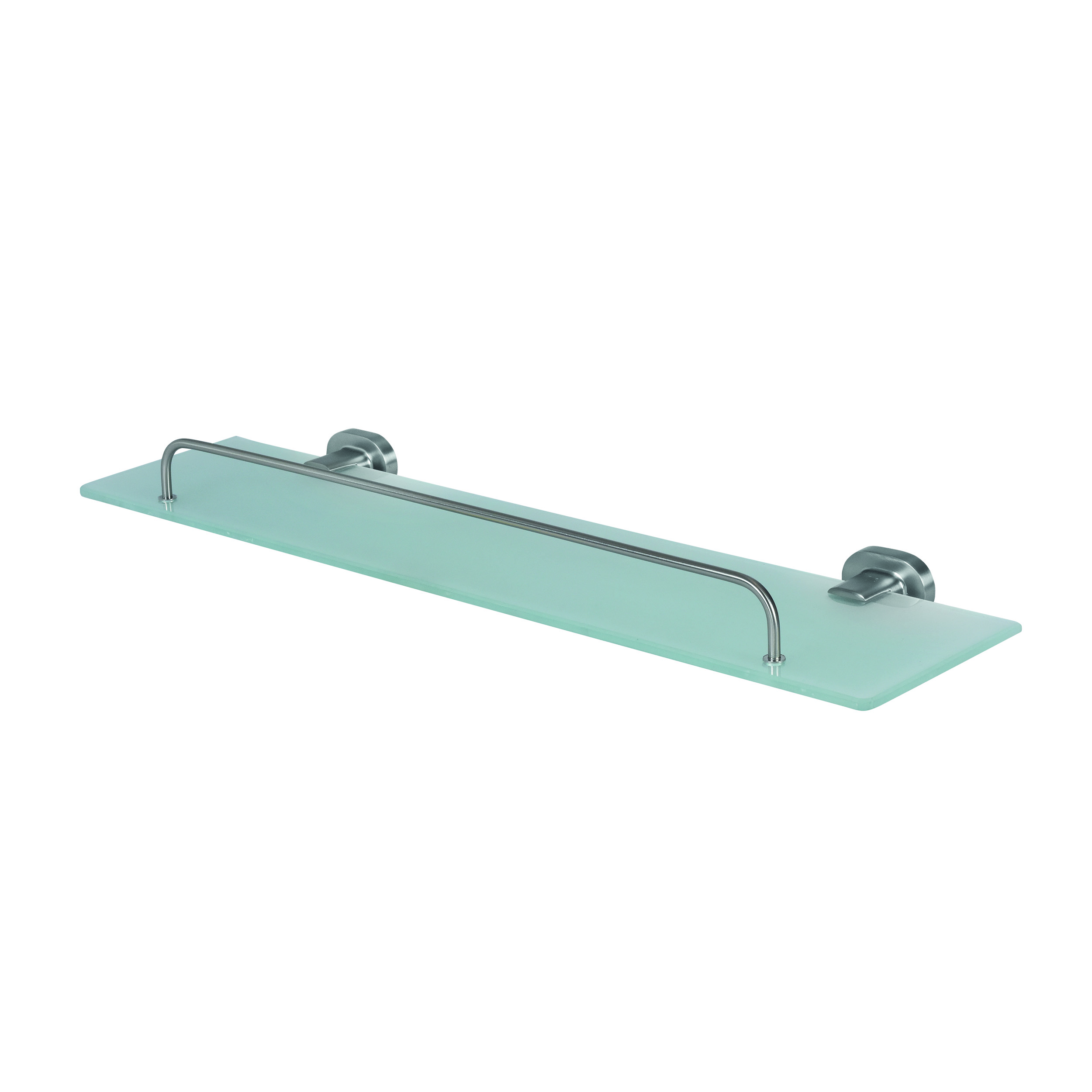 bisk-go-tablette-nickel-satin-tag-re-salle-de-bain image 1