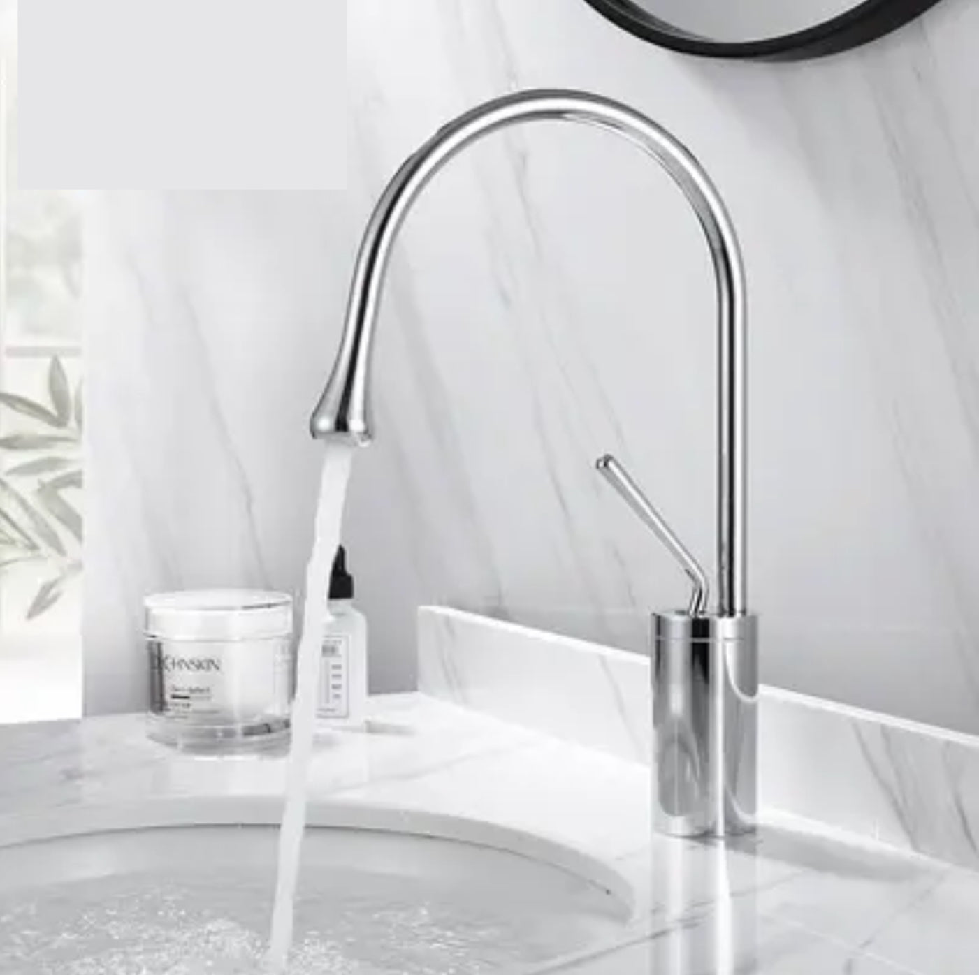 hudor-rymanthe-201-robinet-lavabo-sur-lev-chrom image 2