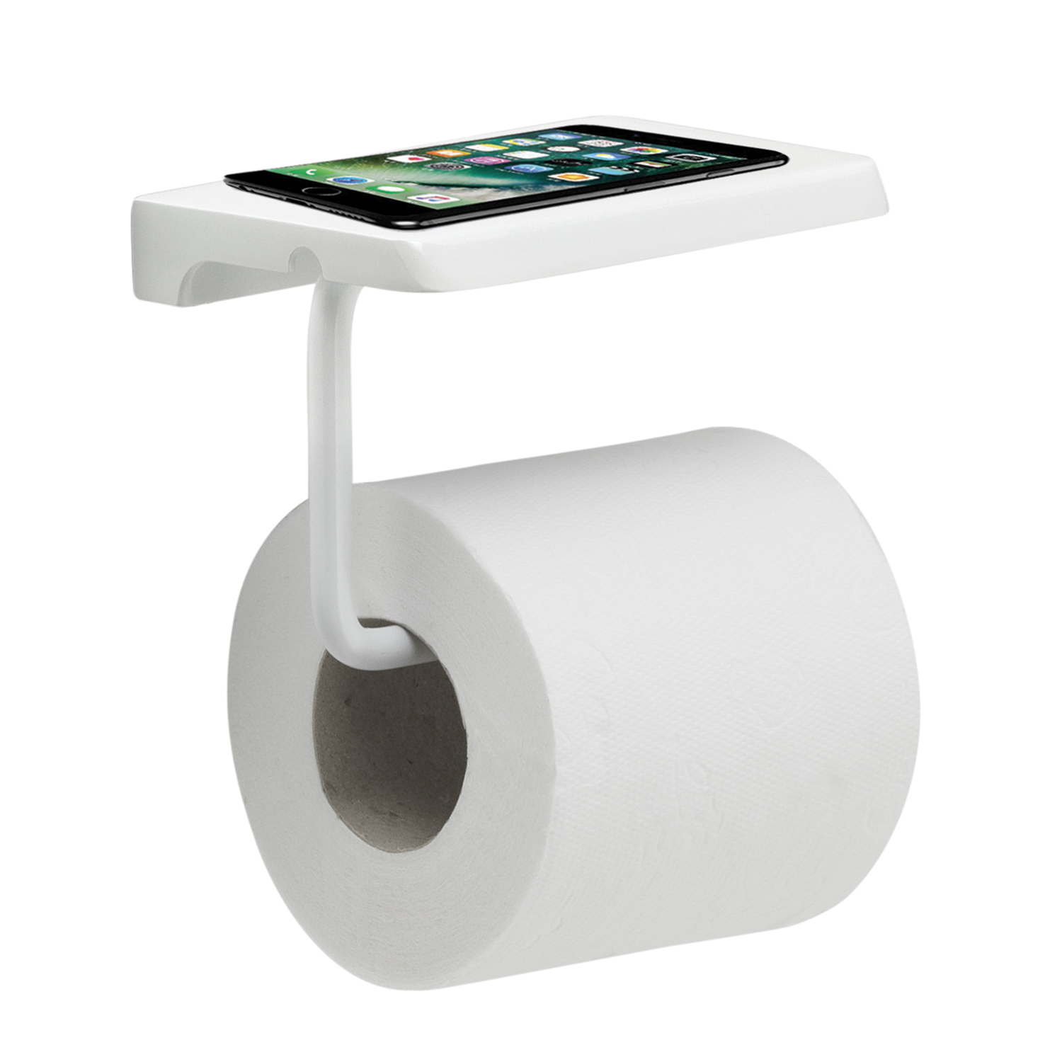 gedy-porte-rouleau-papier-toilette-couvercle-blanc image 1