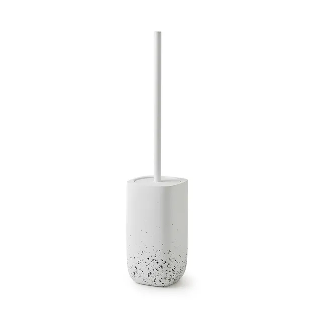 gedy-layla-porte-brosse-wc-poser-blanc-mat image 1