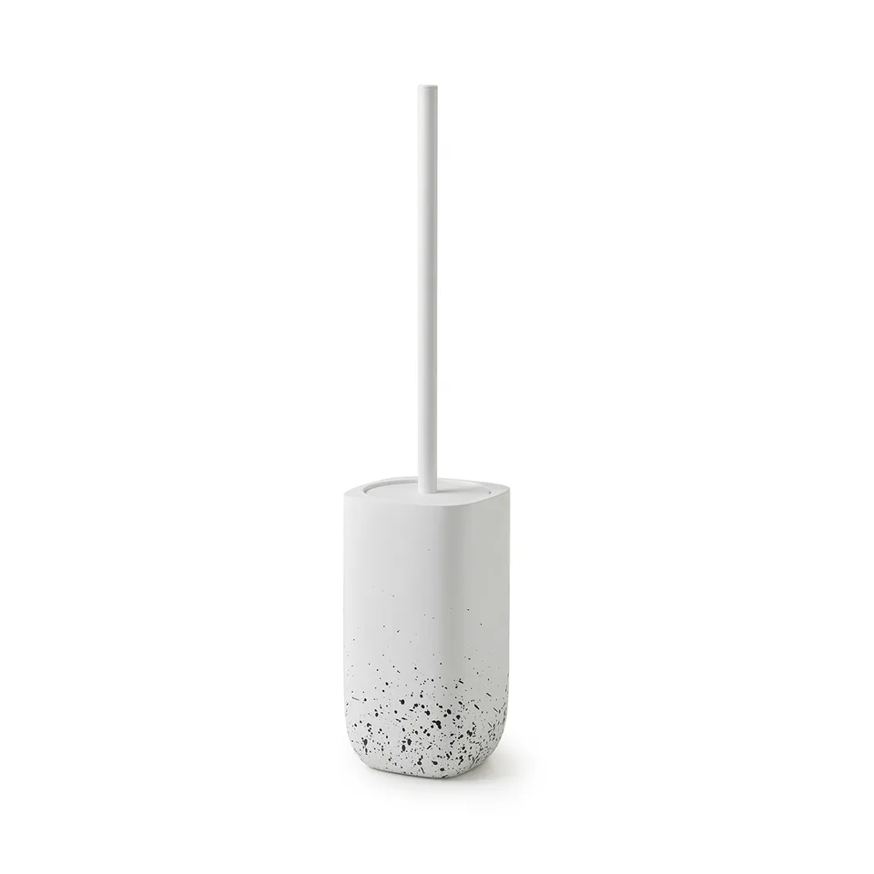 gedy-layla-porte-brosse-wc-poser-blanc-mat image 1