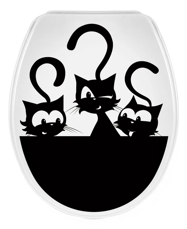bisk-toilet-seats-abattant-wc-blanc-plastique image 1
