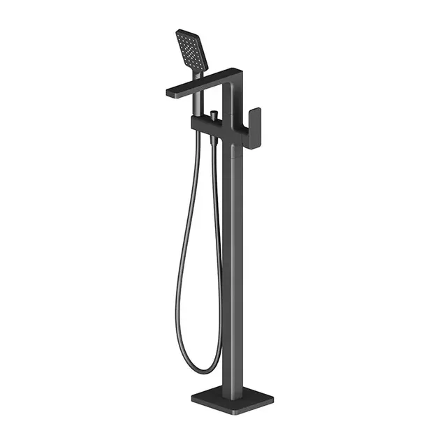 hudor-pernesse-robinet-baignoire-lot-gunmetal-sol image 1