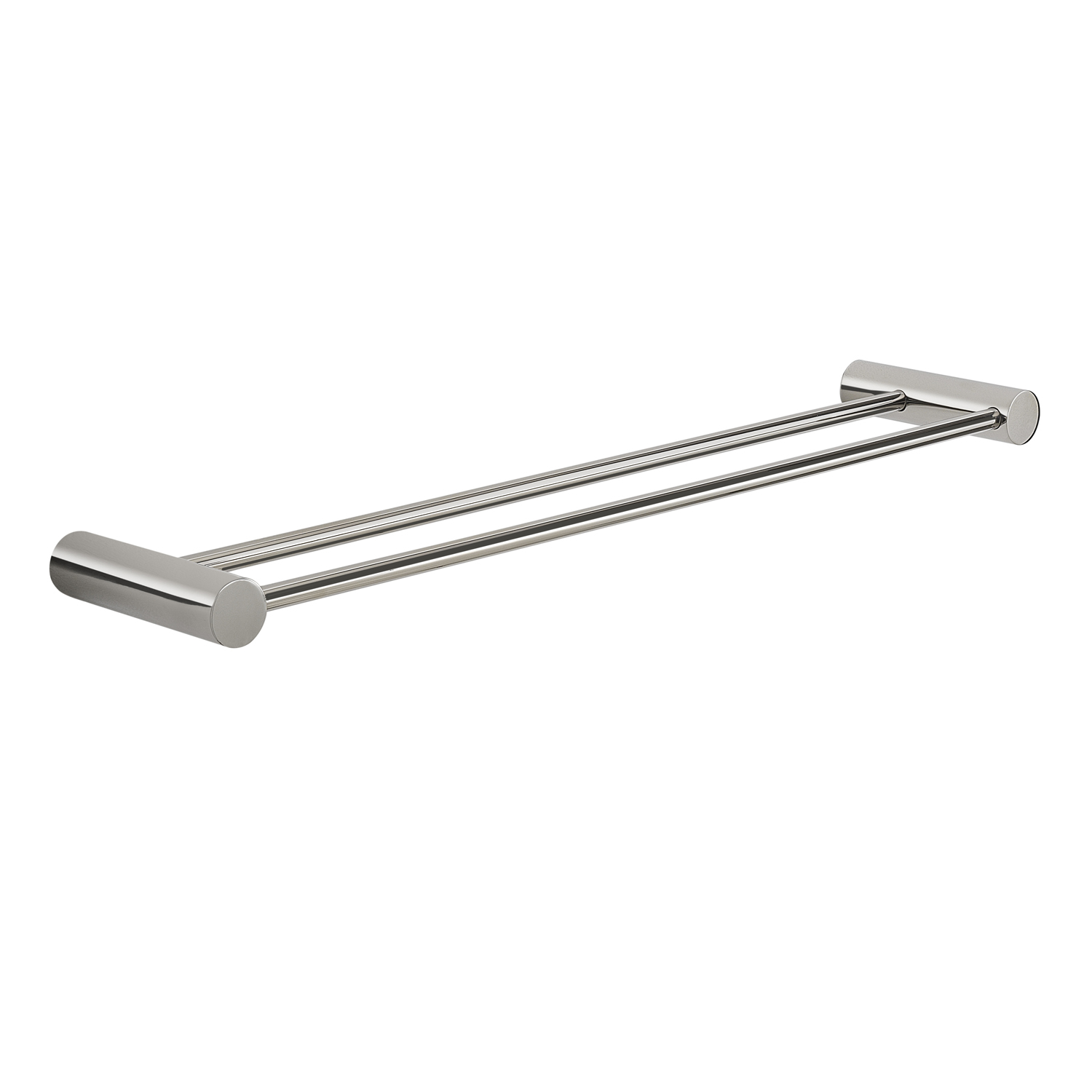 gedy-ande-porte-serviettes-double-60-cm-chrome-mural image 1