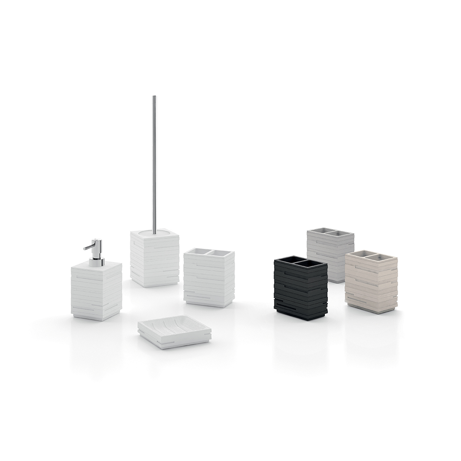 gedy-quadrotto-distributeur-de-savon-blanc image 4