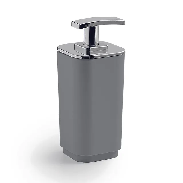 gedy-seventy-distributeur-de-savon-gris-mat-poser image 1