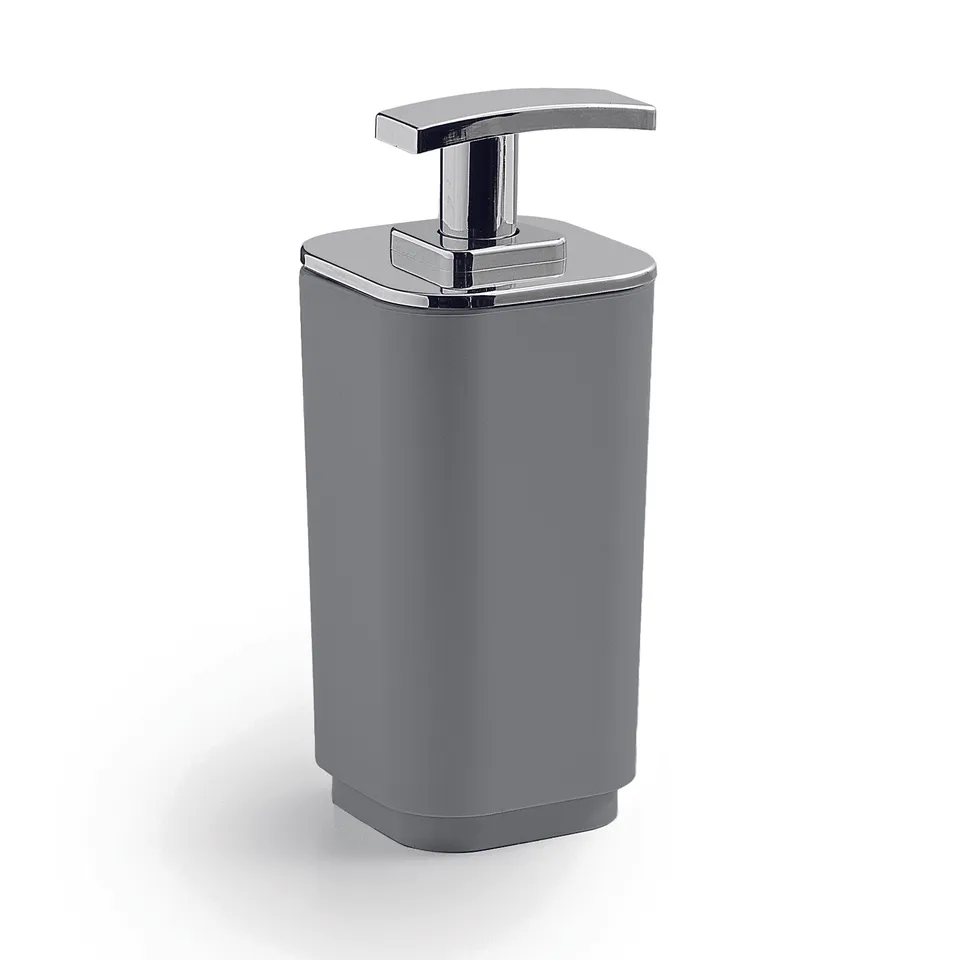 gedy-seventy-distributeur-de-savon-gris-mat-poser image 1
