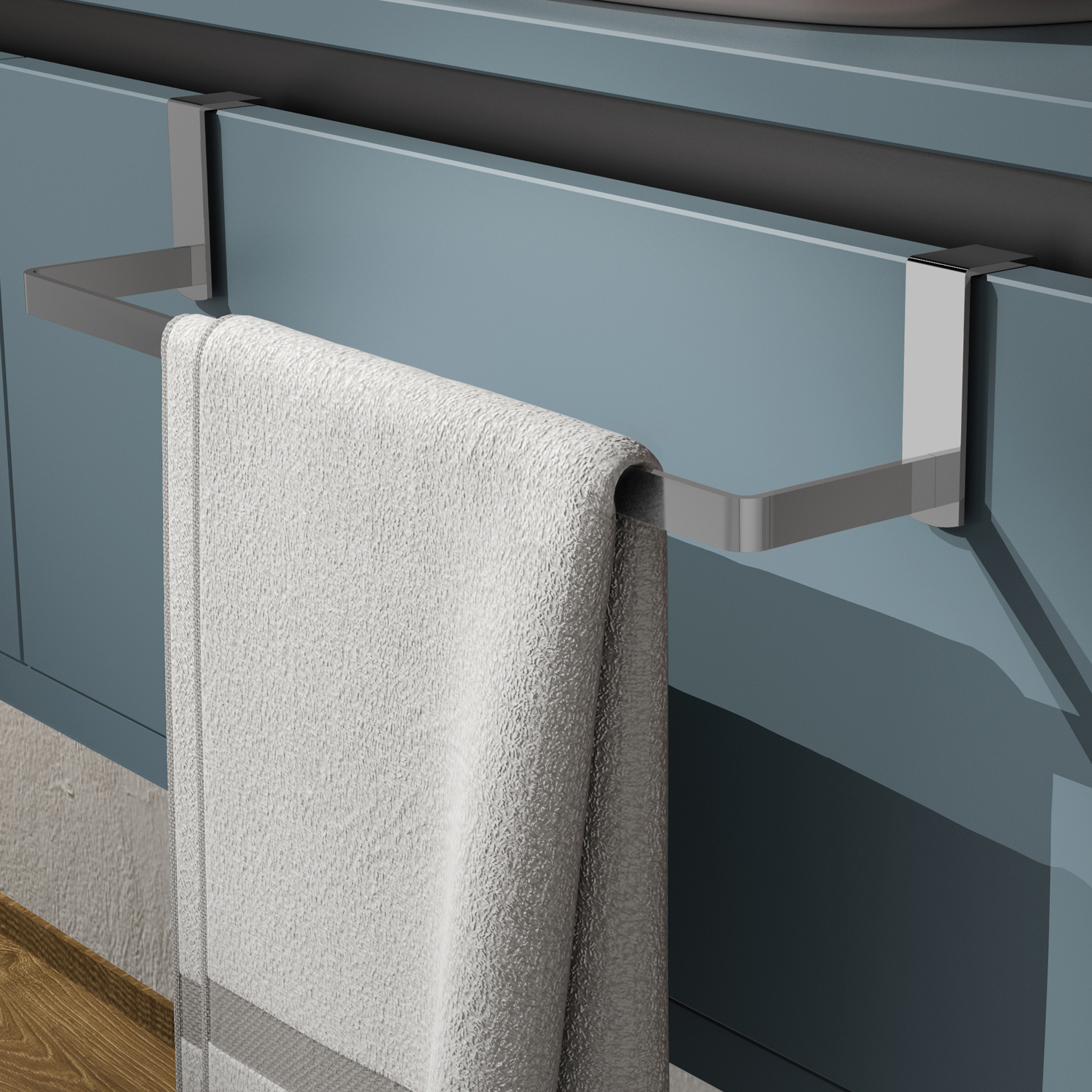 gedy-tosca-porte-serviettes-dessus-de-porte-chrome image 5