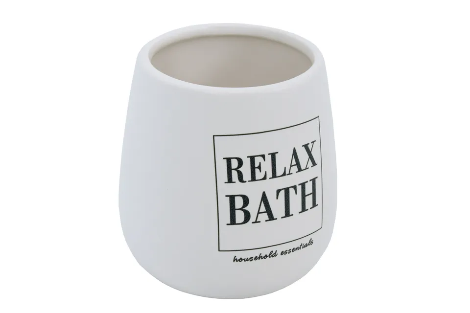 bisk-grama-gobelet-salle-de-bain-verre-poser image 1