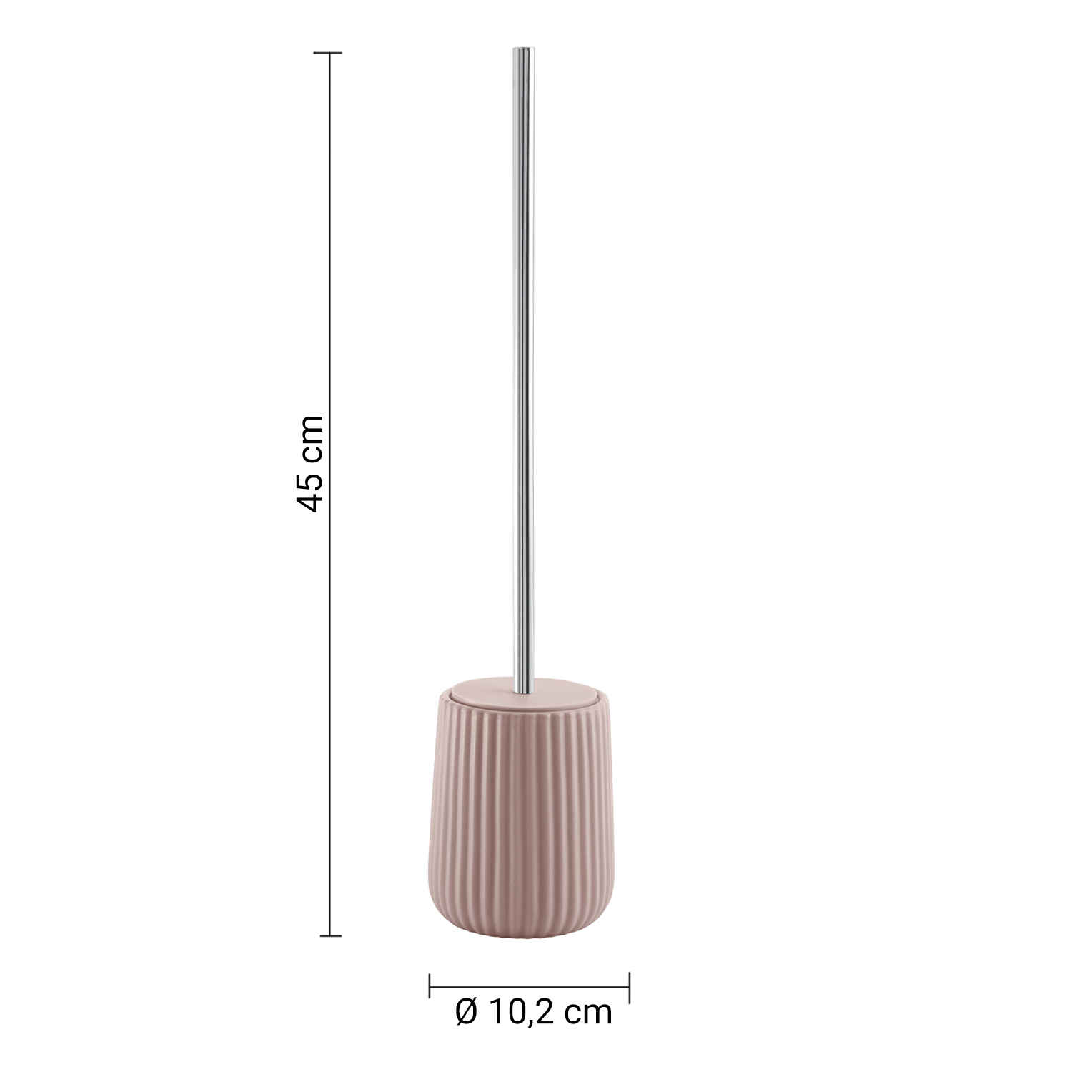gedy-marika-porte-brosse-wc-rose-poser image 2