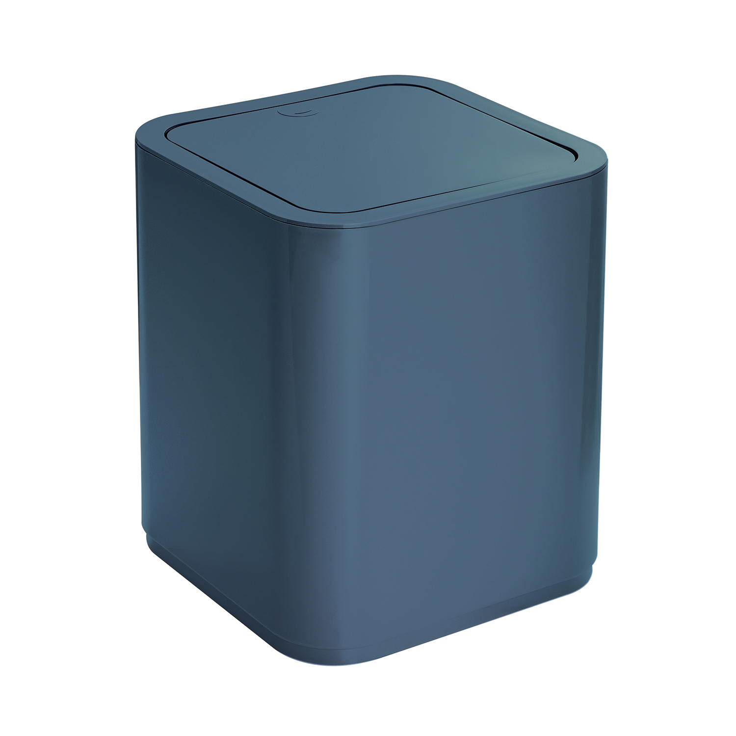 gedy-seventy-poubelle-salle-de-bain-8l-bleu-p-trole image 1