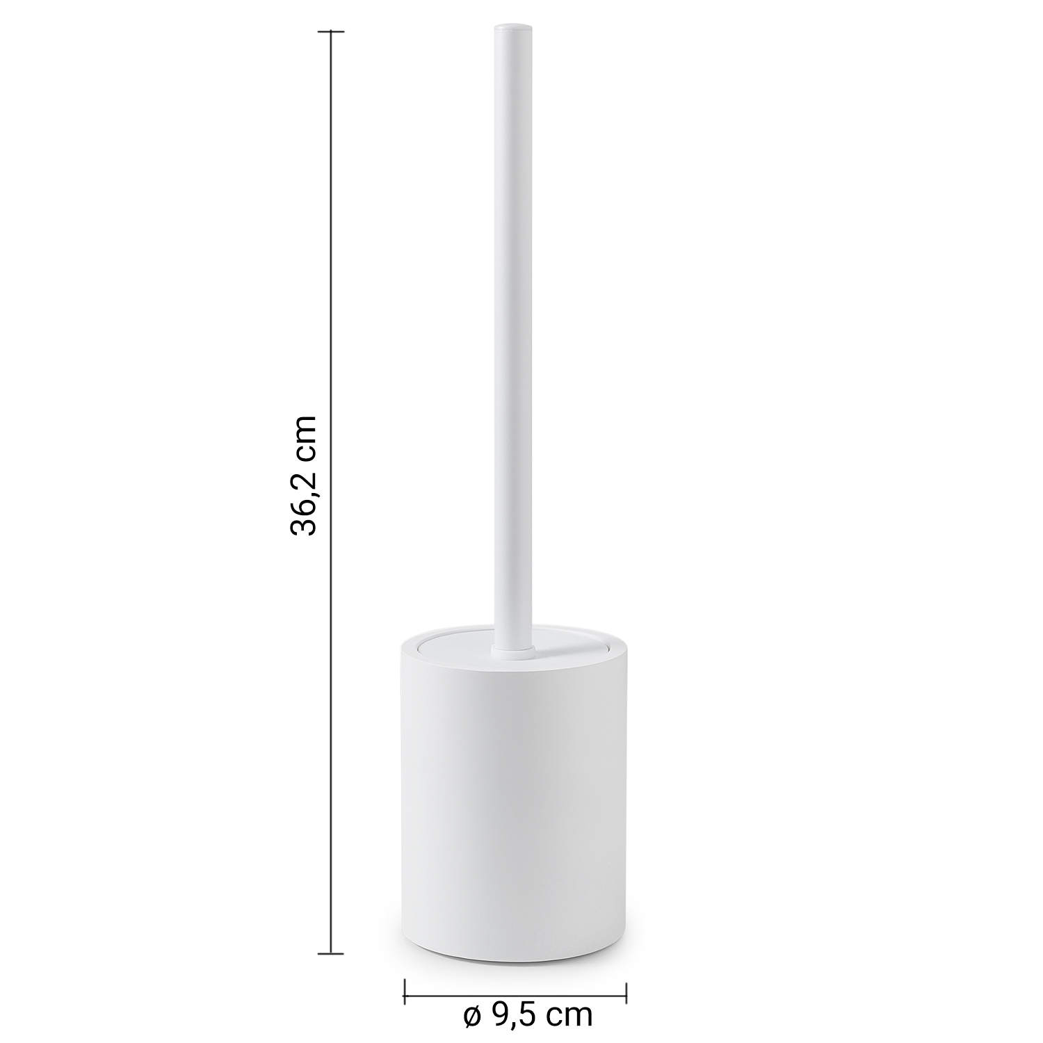 gedy-brenda-brosse-wc-poser-blanc-mat image 2