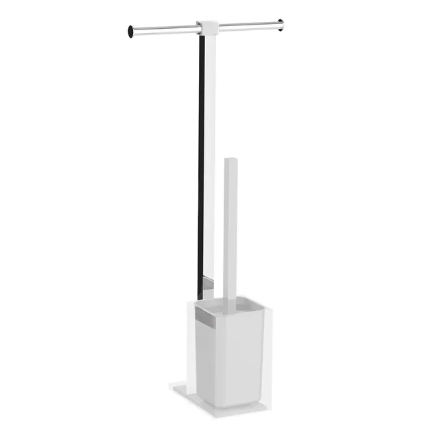 gedy-rainbow-ensemble-wc-blanc-porte-papier-et-brosse image 1