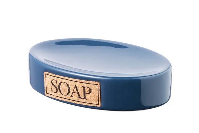 bisk-free-standing-gobelet-salle-de-bain-blanc-mat image 1