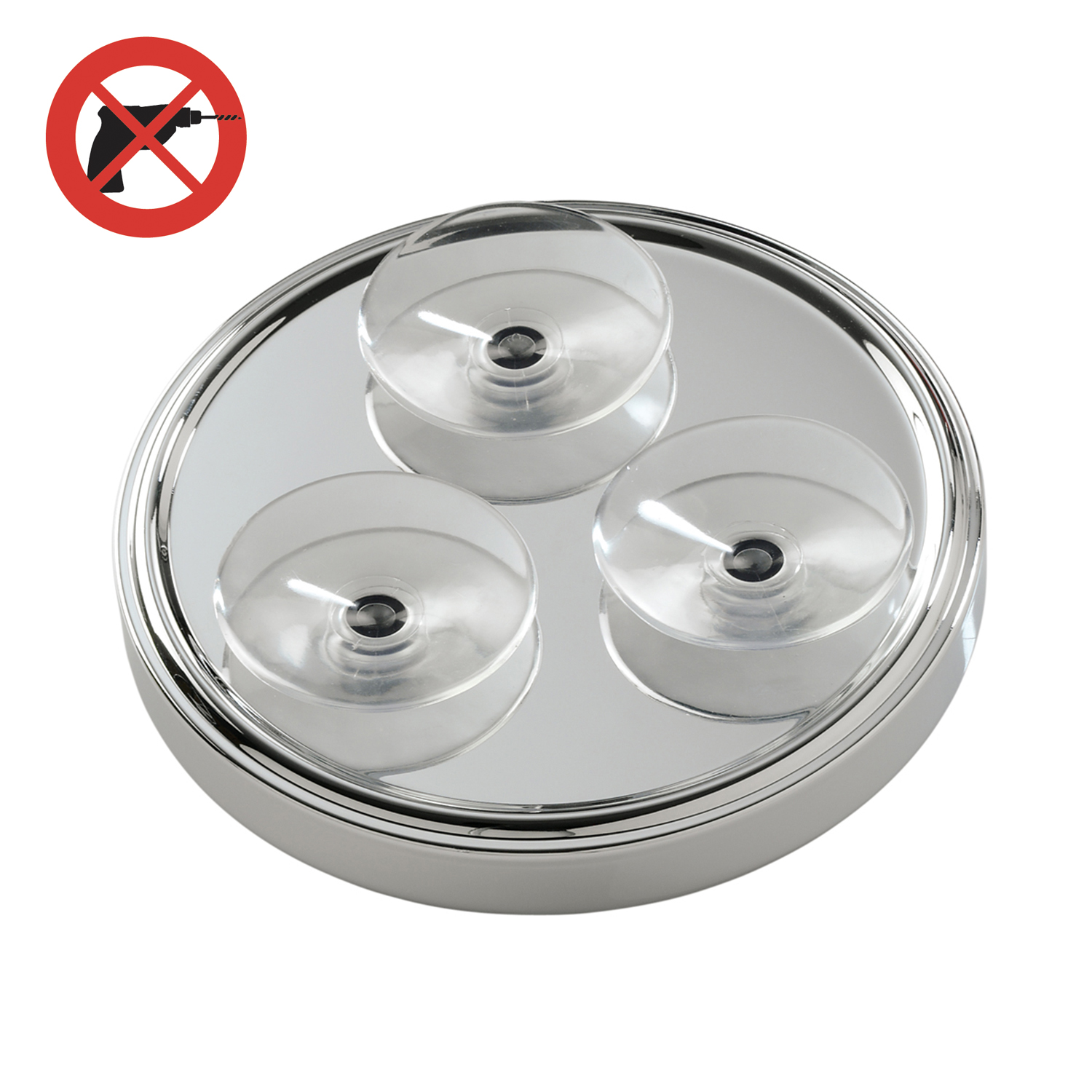 gedy-lia-miroir-grossissant-rond-chrome-mural image 4