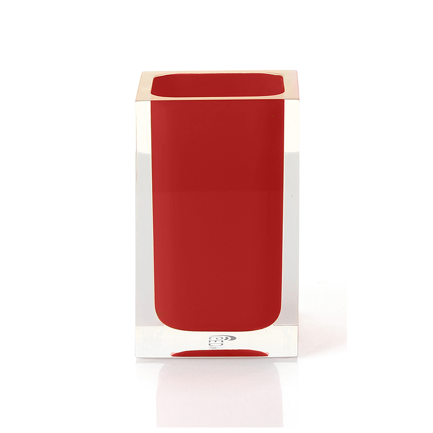 gedy-rainbow-porte-brosse-dents-rouge image 1