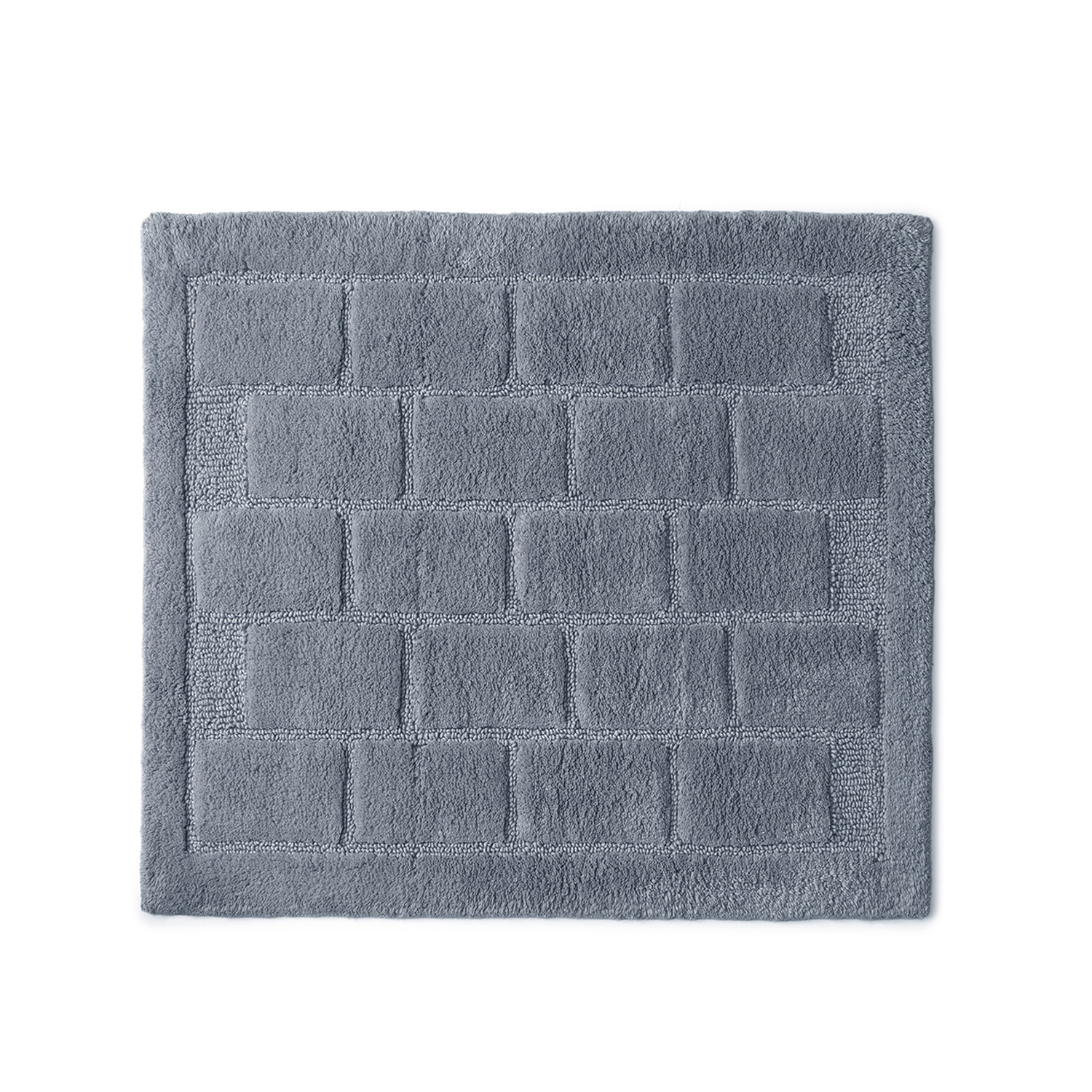 gedy-tile-tapis-de-bain-gris-50x50-antid-rapant image 1