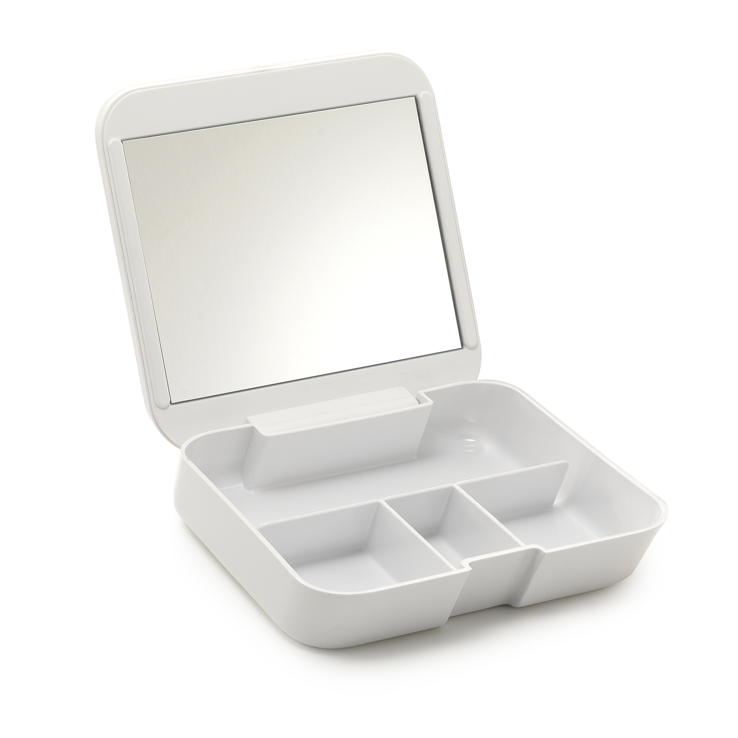 gedy-seventy-organisateur-avec-miroir-blanc-salle-de-bain image 1