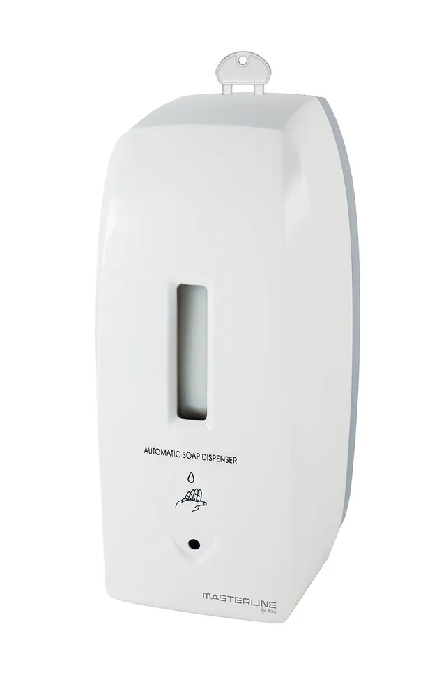 bisk-distributeur-de-savon-poser-inox-400-ml image 1
