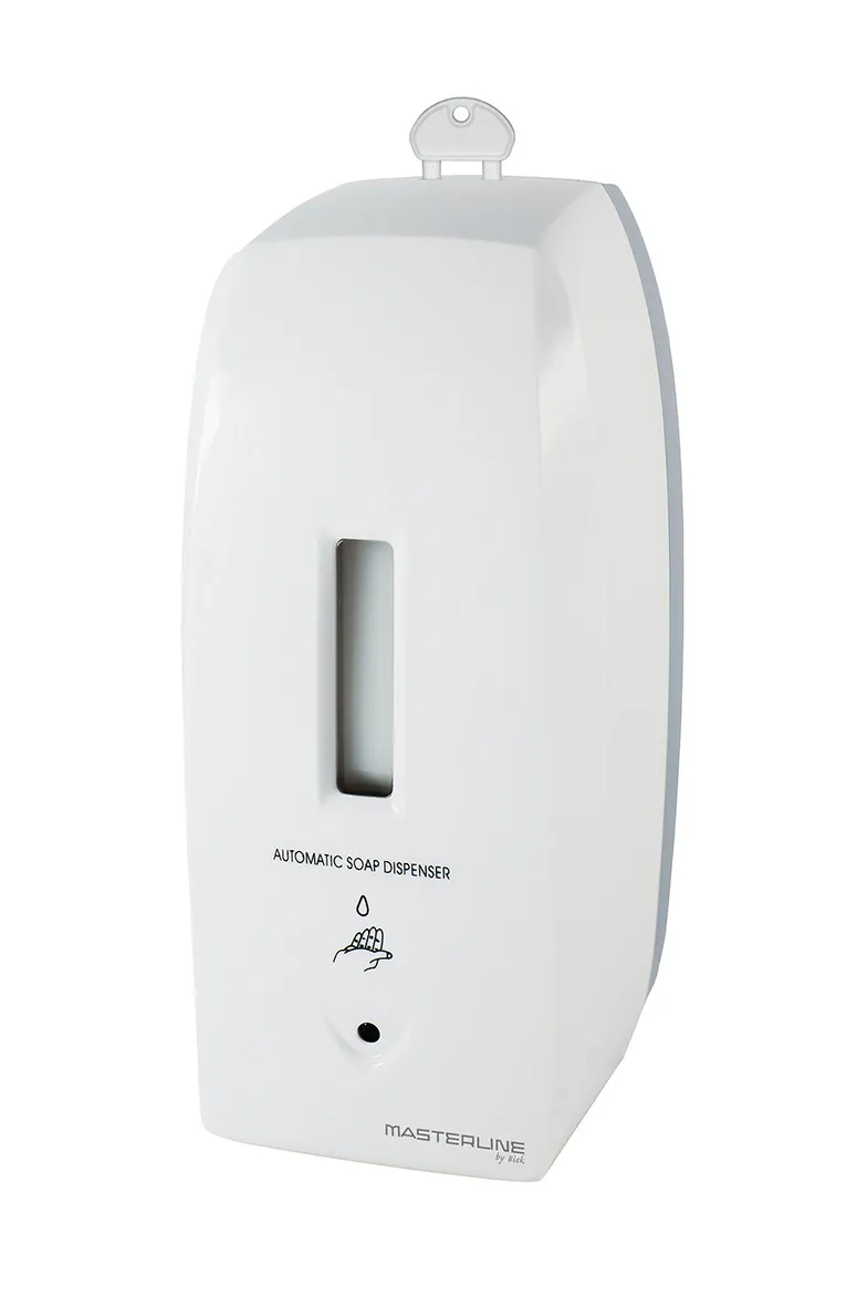 bisk-distributeur-de-savon-poser-inox-400-ml image 1