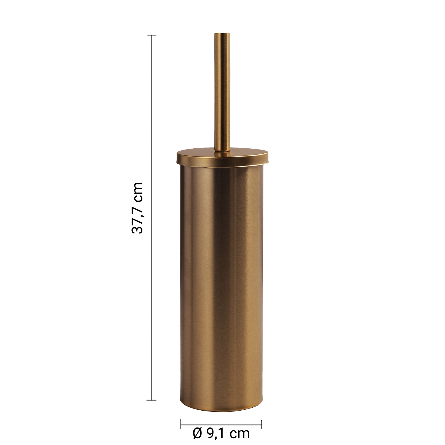 gedy-flip-porte-brosse-wc-or-rose image 2