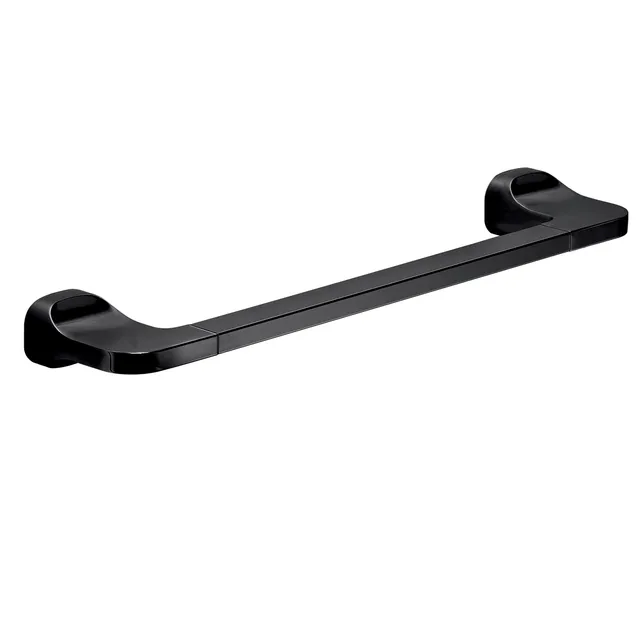 gedy-stelvio-porte-serviette-35-cm-noir-mat image 1