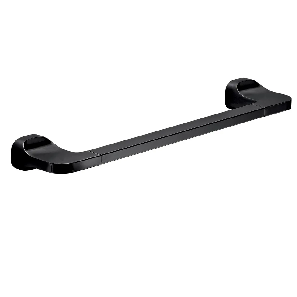 gedy-stelvio-porte-serviette-35-cm-noir-mat image 1