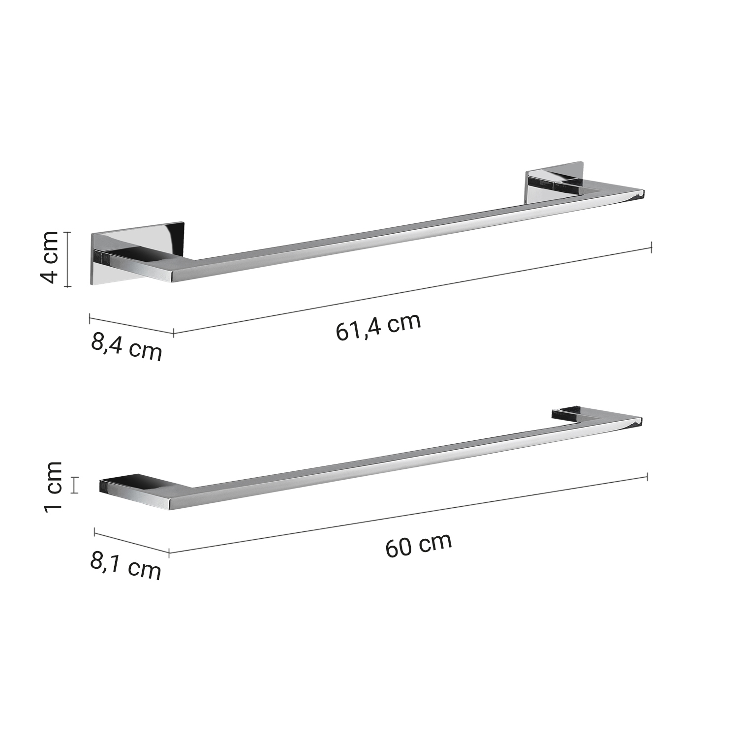 gedy-zermatt-porte-serviette-60-cm-chrome image 4