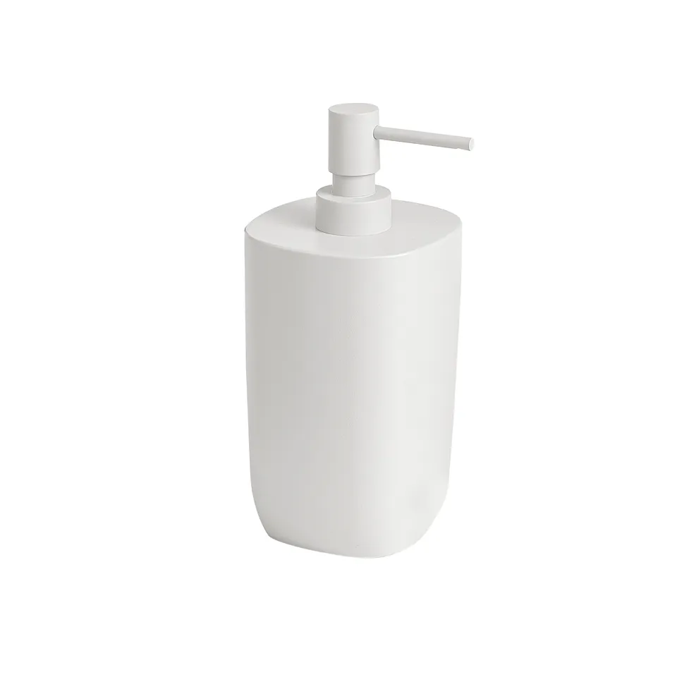 gedy-ylenia-grand-distributeur-de-savon-blanc-mat-poser image 1