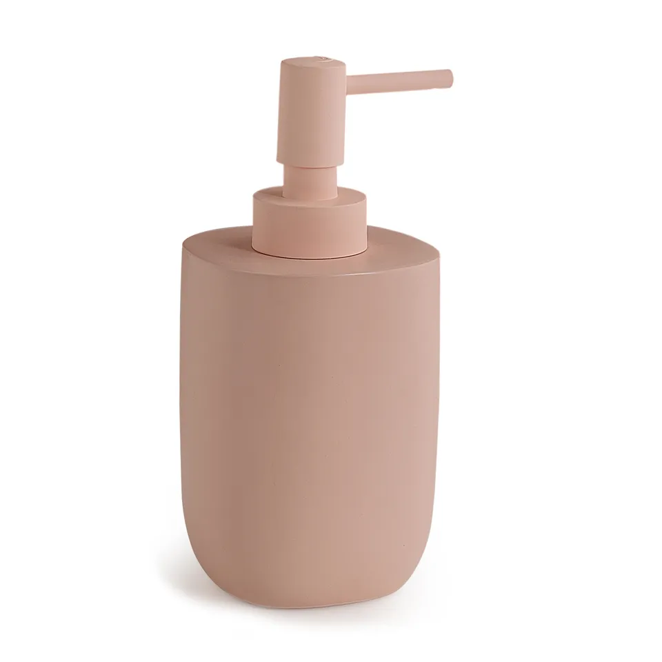 gedy-ylenia-distributeur-savon-rose-mat-poser image 1