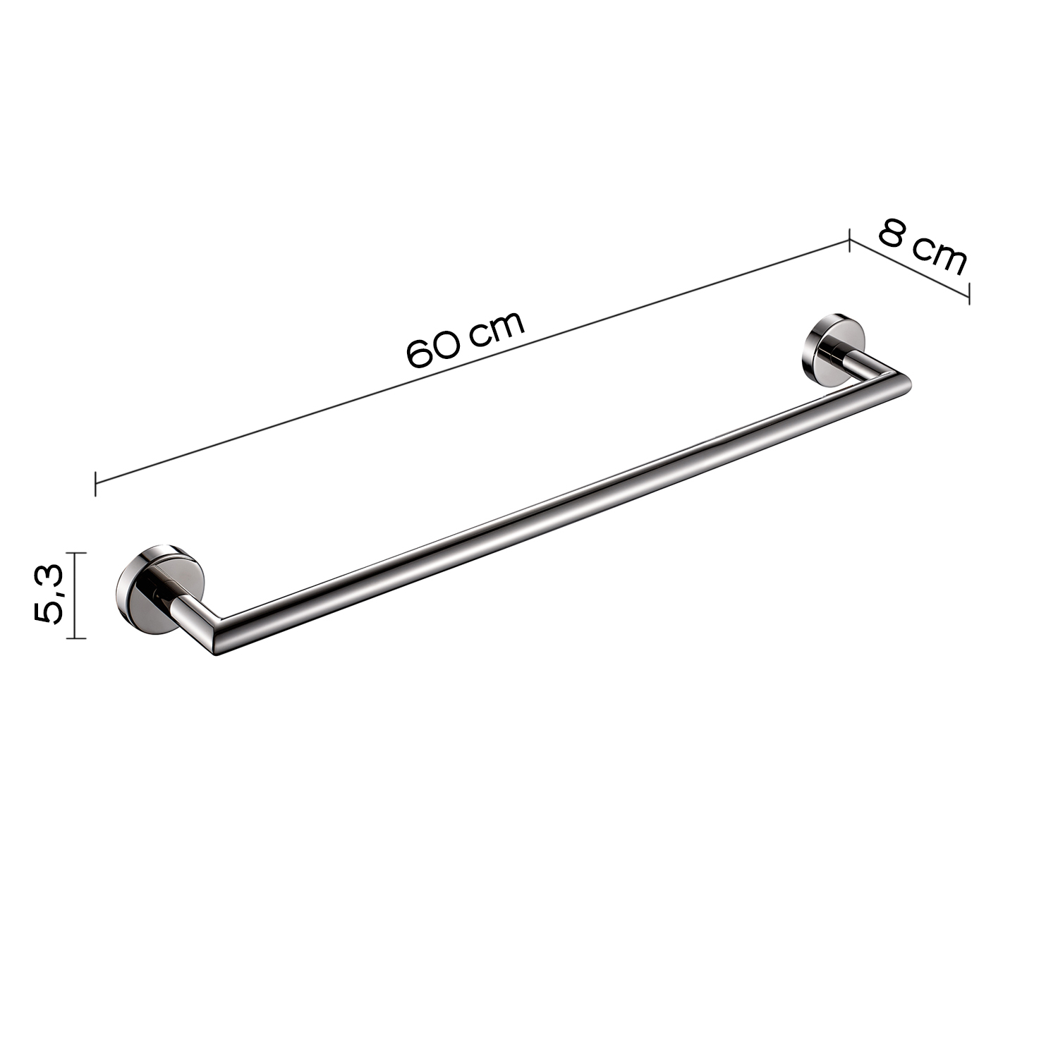 gedy-project-porte-serviette-60-cm-chrom image 2