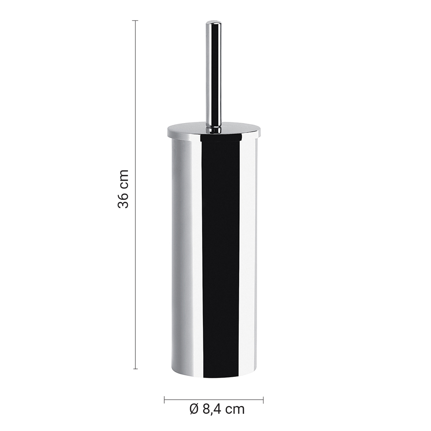 gedy-maine-porte-brosse-wc-poli image 2