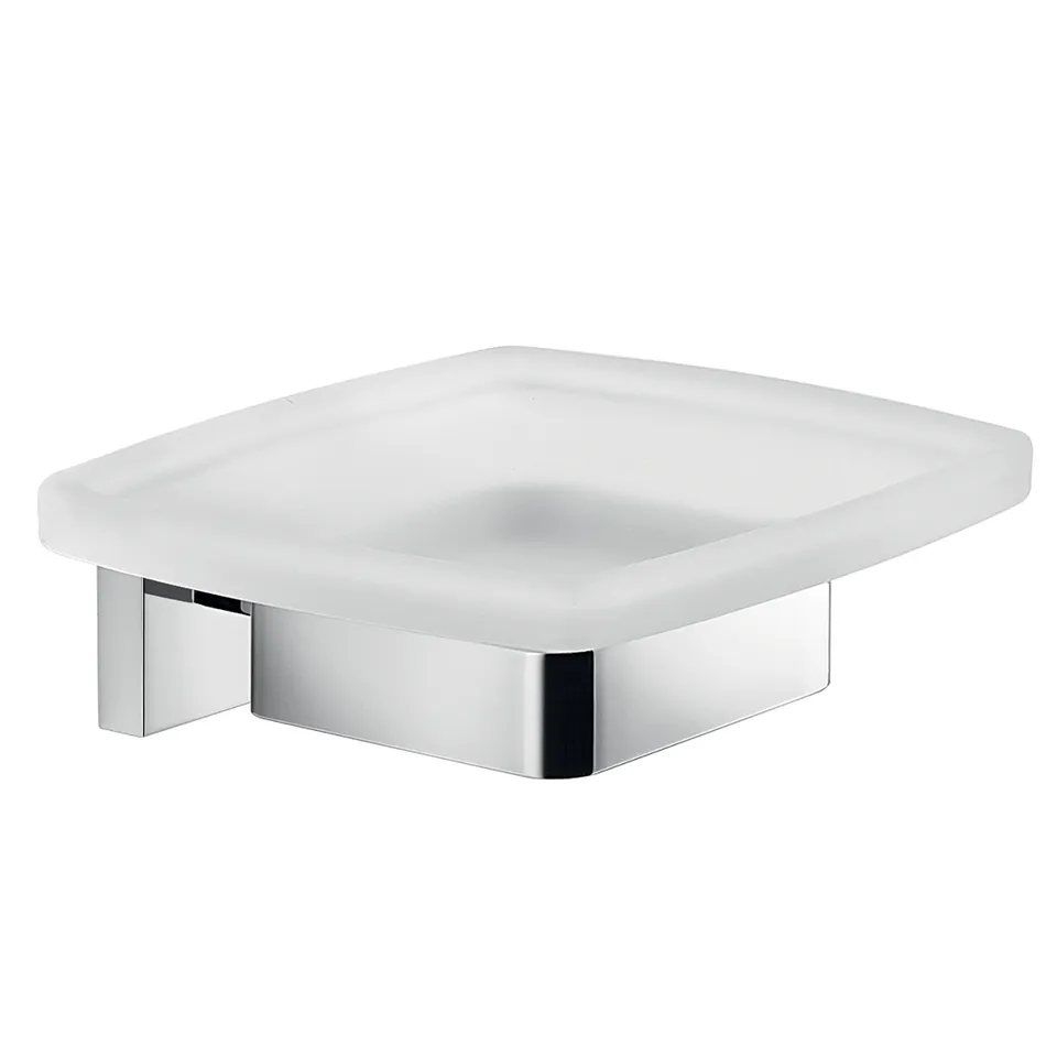 gedy-elba-porte-savon-mural-chrome-fixer image 1