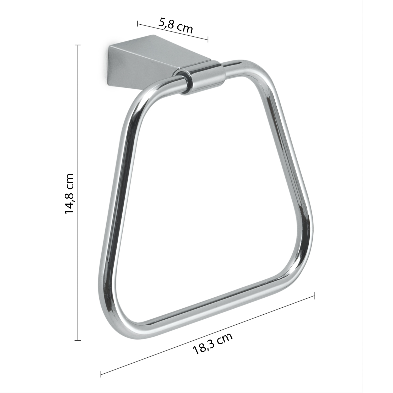 gedy-tonale-anneau-porte-serviette-chrome image 2