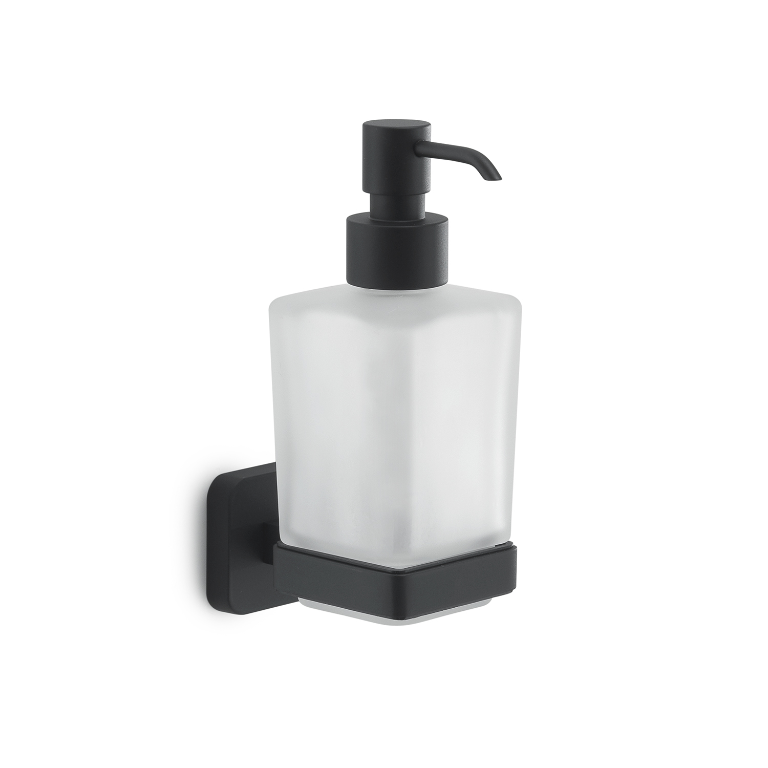 gedy-tonga-distributeur-de-savon-noir-mat image 1