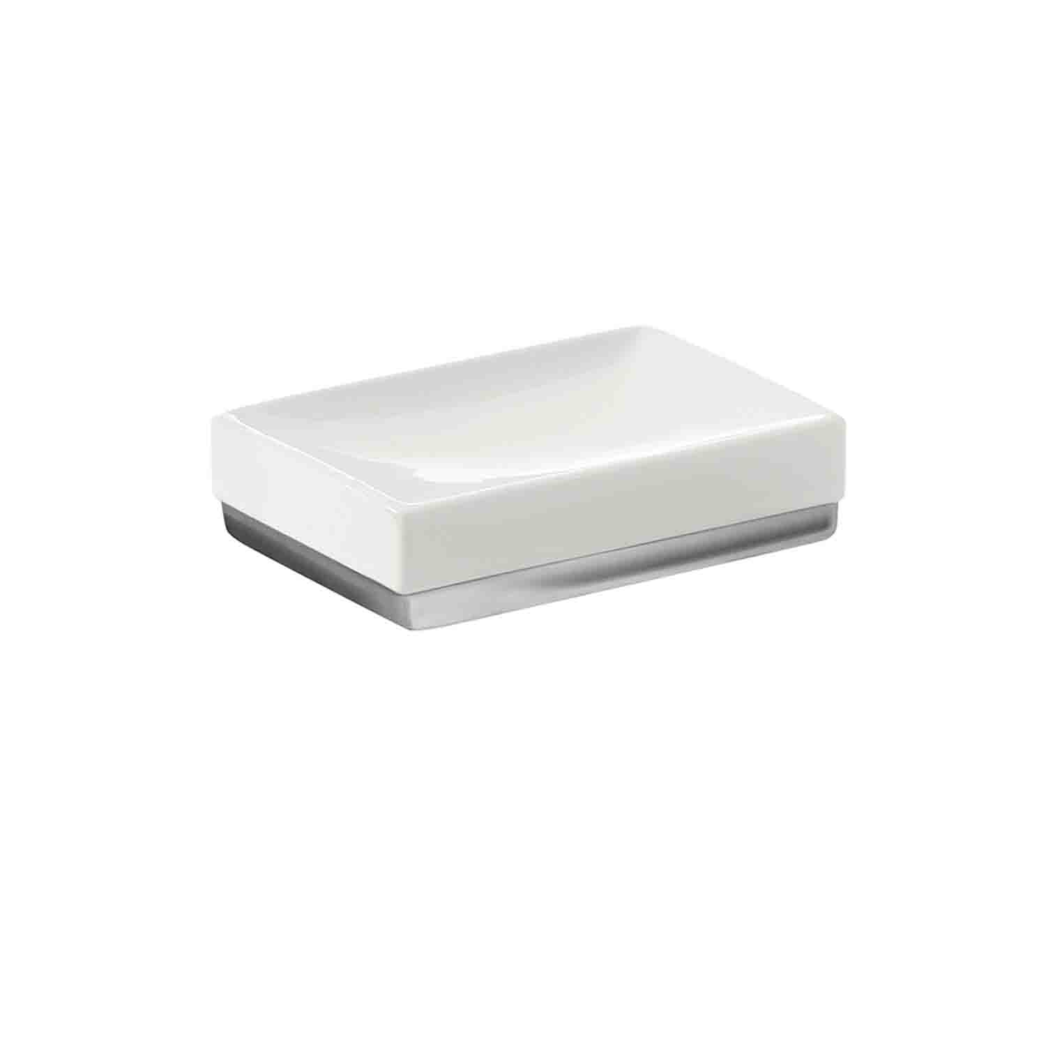 gedy-lucy-porte-savon-blanc-poser image 1