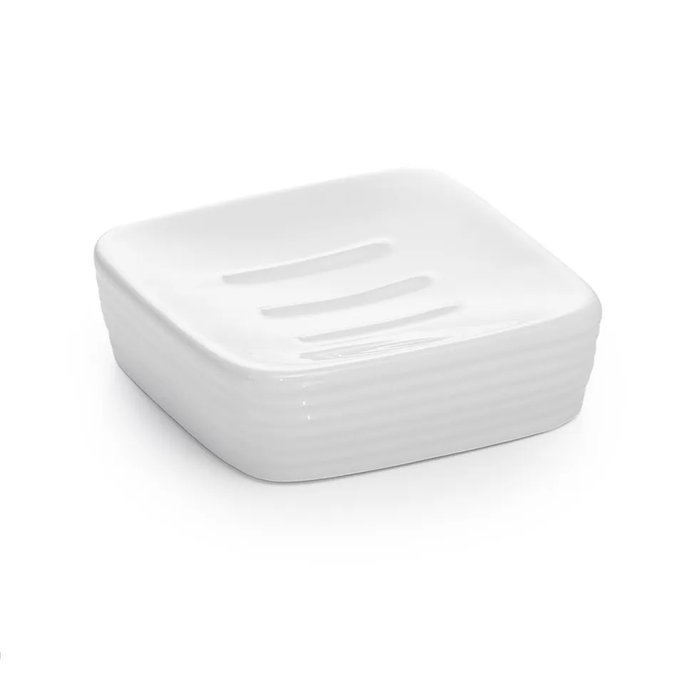 gedy-kelly-porte-savon-blanc-poser image 1