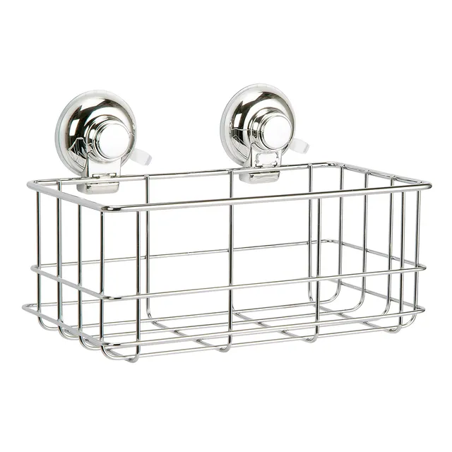 gedy-hot-panier-de-douche-fil-chrome-rectangulaire image 1