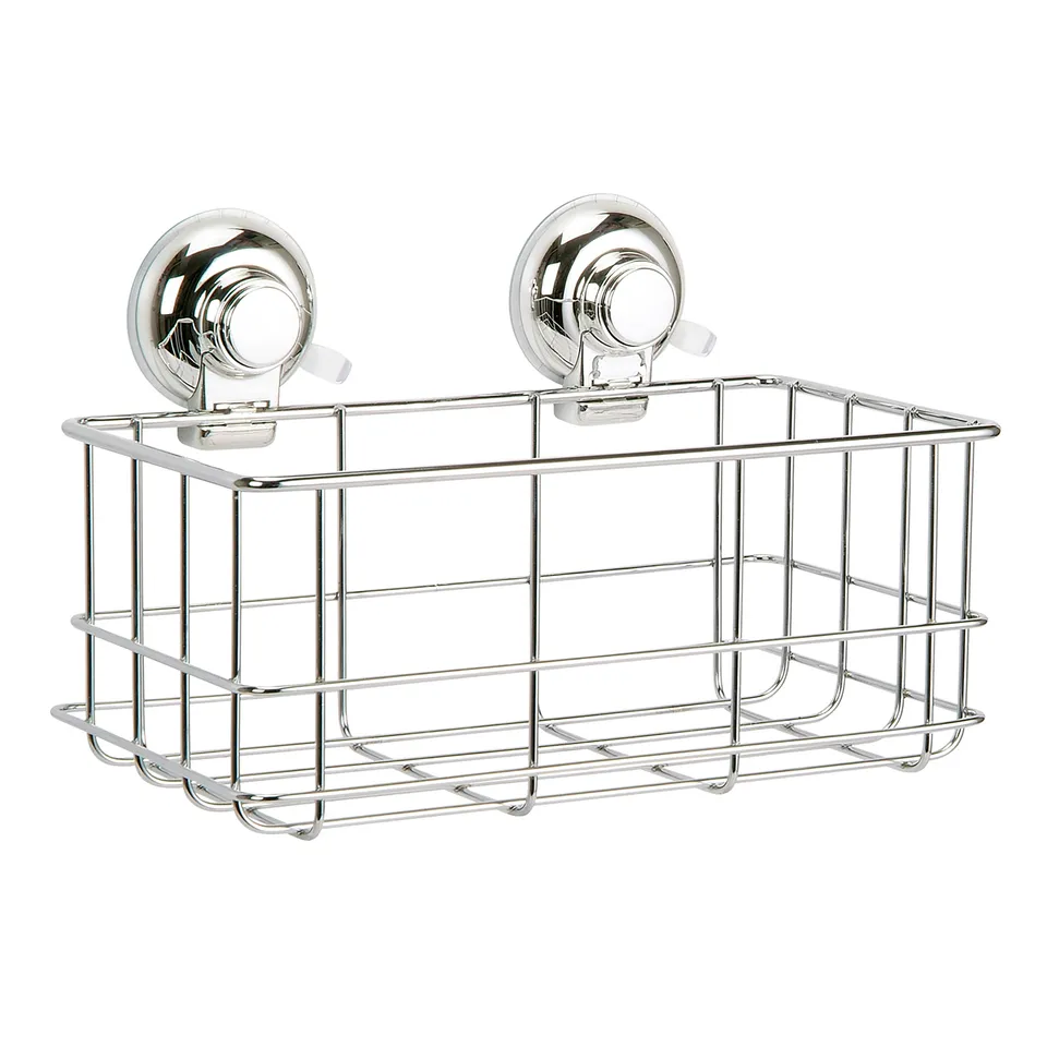 gedy-hot-panier-de-douche-fil-chrome-rectangulaire image 1