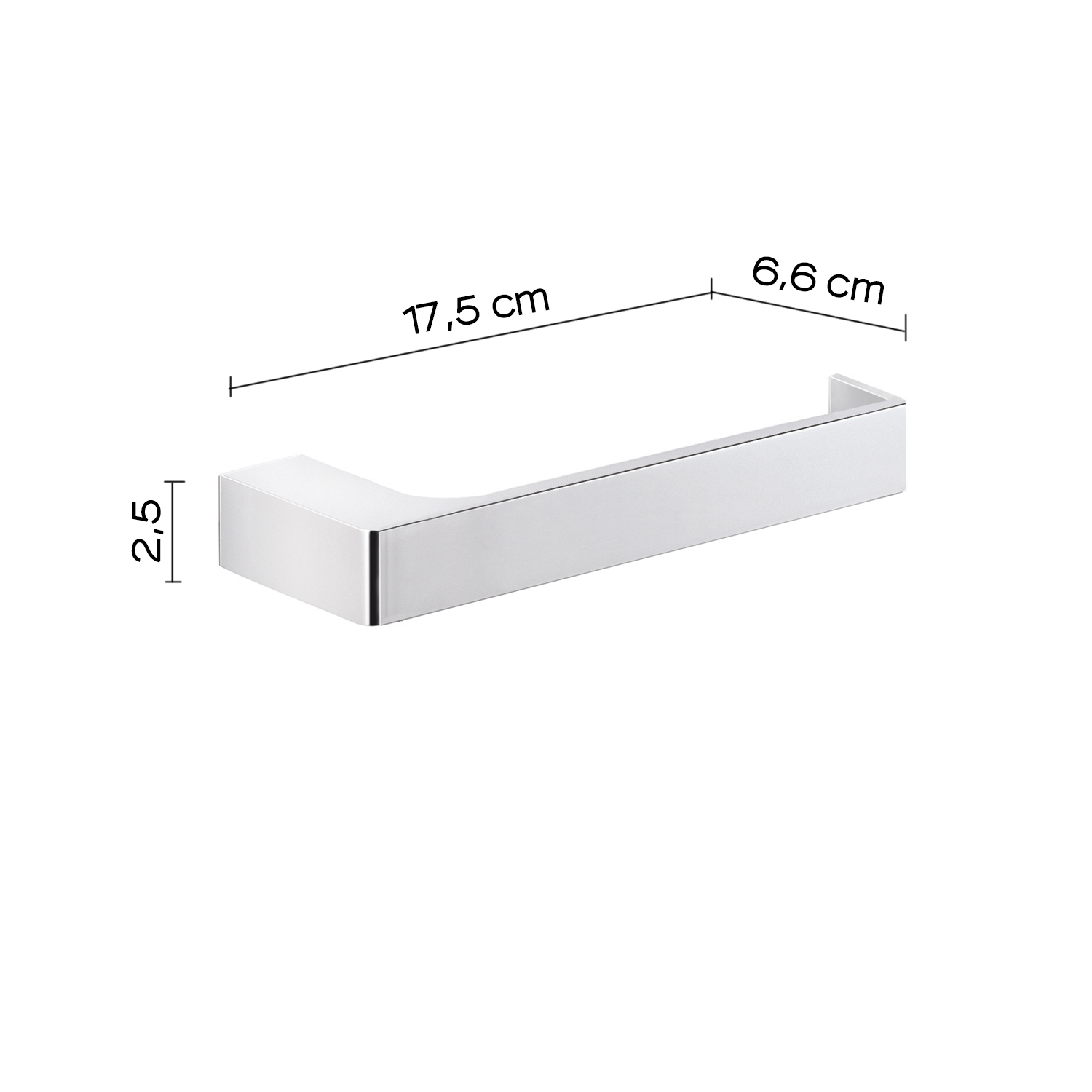 gedy-pirenei-porte-rouleau-papier-toilette-chrome image 2