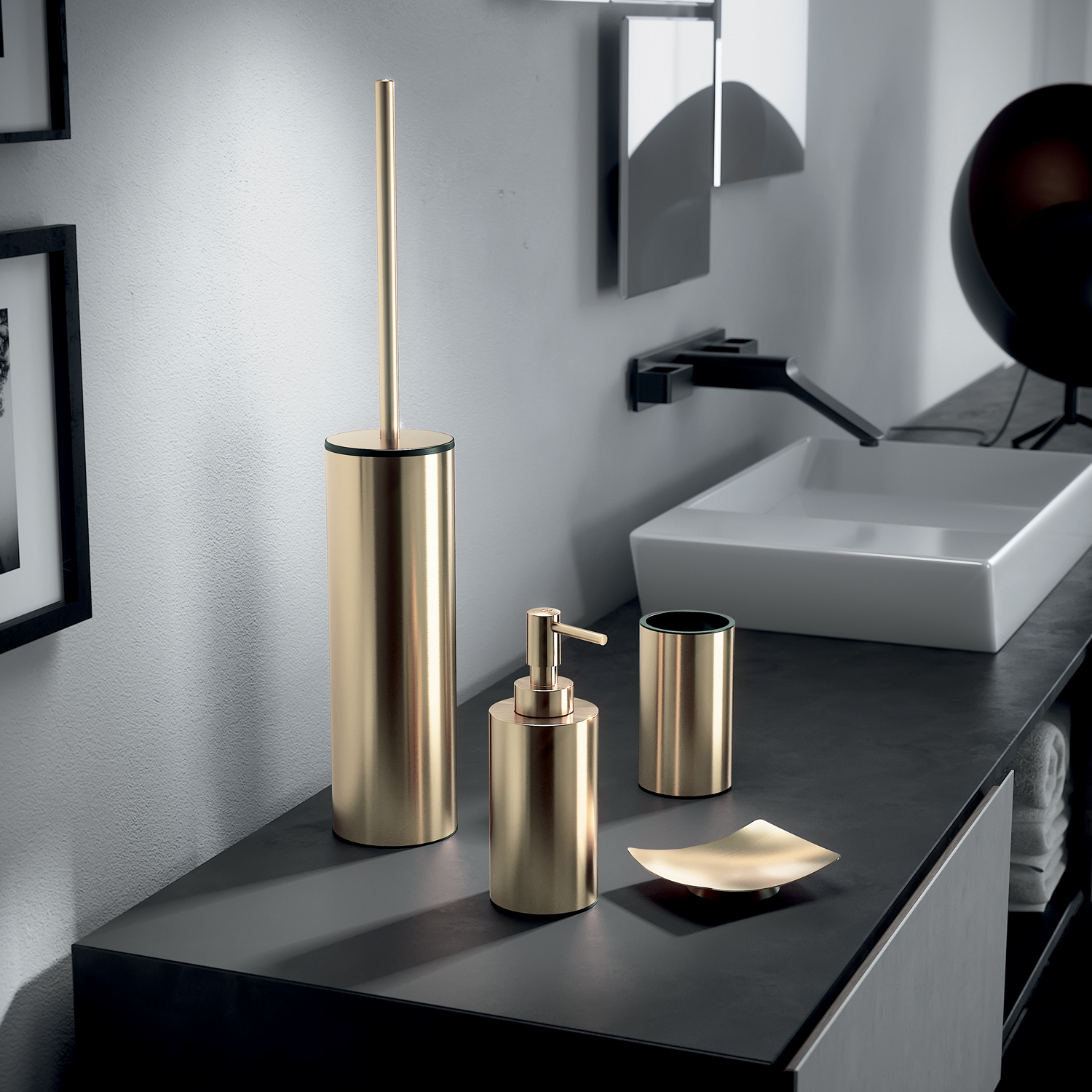 gedy-elettra-porte-brosse-wc-or-poser image 3