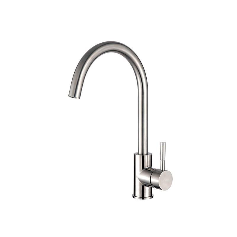 hudor-eas-mitigeur-cuisine-nickel-bross-douchette-2-jets image 1