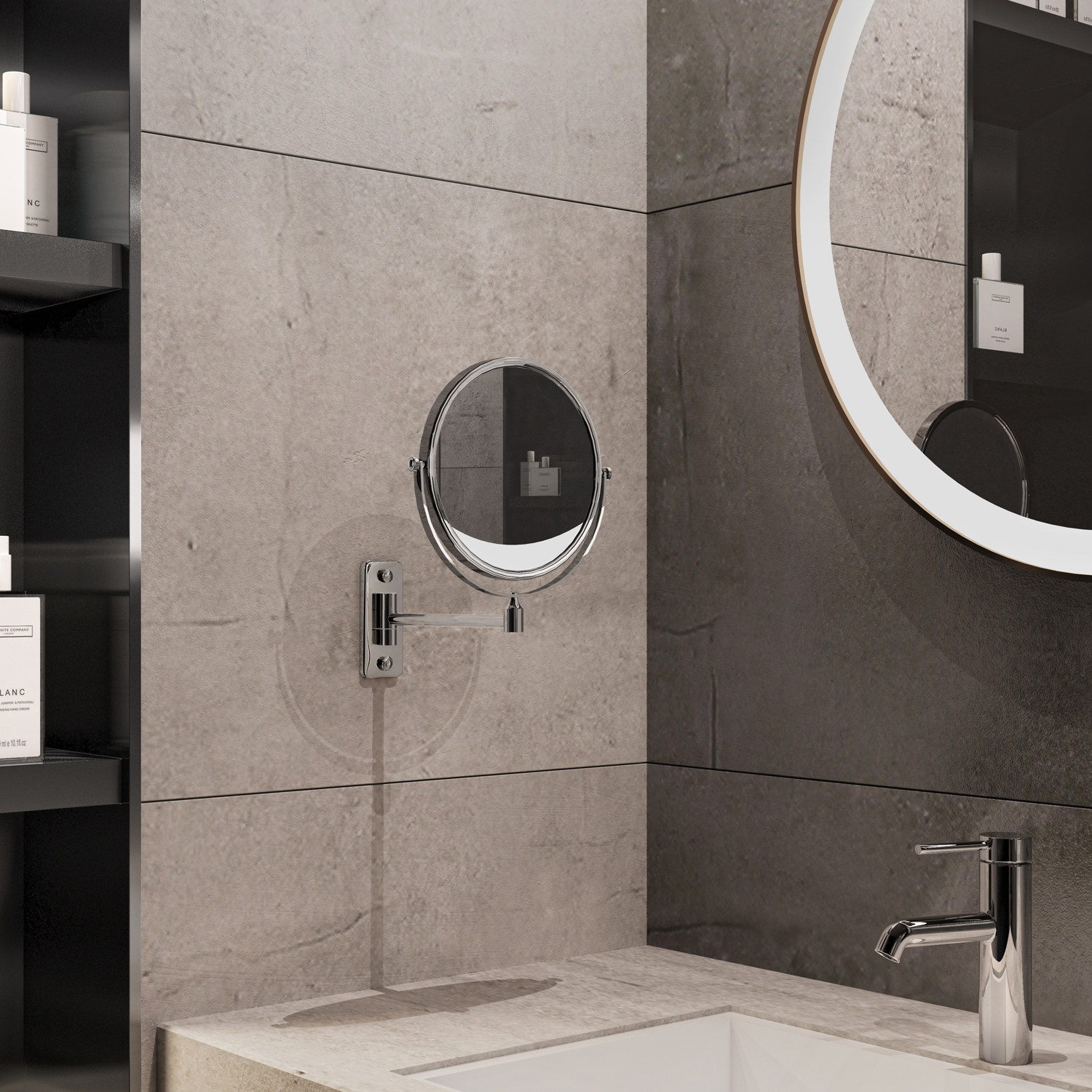 gedy-mia-miroir-grossissant-chrome image 3
