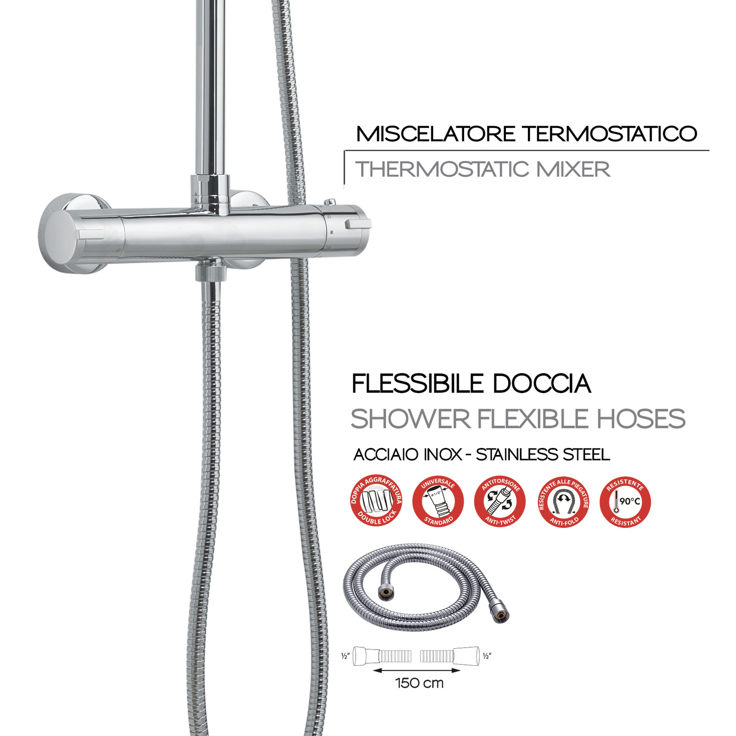 gedy-easy-mix-02-colonne-de-douche-r-glable-chrome image 5