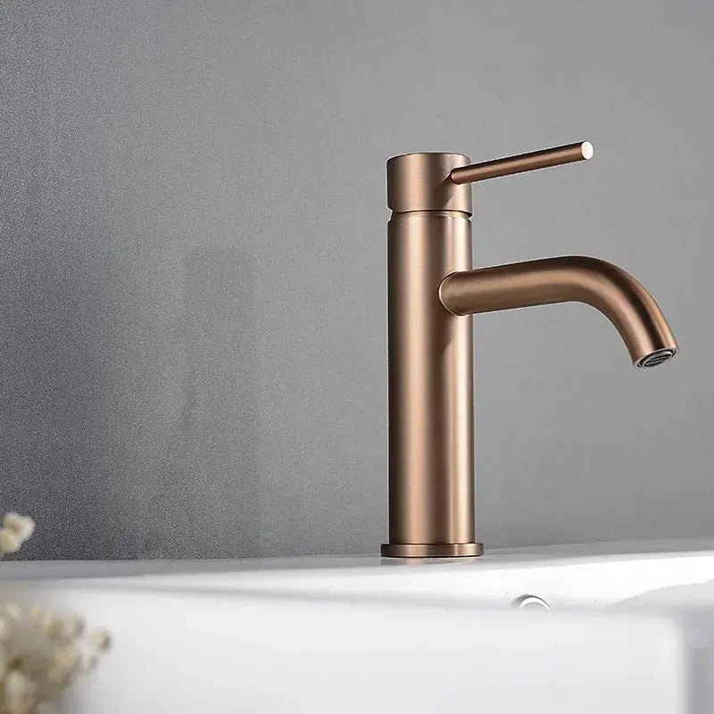 hudor-p-n-e-b205-robinet-lavabo-rose-dor-laiton image 5